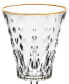 Фото #3 товара Marilyn Gold-Tone White Wine Goblets, Set of 4