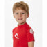 RIP CURL Brand Wave Toddler UV Short Sleeve T-Shirt