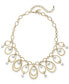 Фото #1 товара Orbital Bead Statement Necklace, 18-1/4" + 3" extender, Created for Macy's