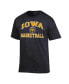 Фото #3 товара Men's Black Iowa Hawkeyes Basketball Icon T-shirt