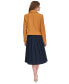 ფოტო #5 პროდუქტის Women's Faux-Suede Moto Long-Sleeve Jacket