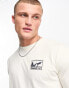 Фото #3 товара Timberland t-shirt in mountain back print in off white