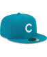 Фото #4 товара Men's Turquoise Chicago Cubs 59FIFTY Fitted Hat