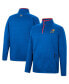 Фото #2 товара Men's Royal Kansas Jayhawks Rebound Quarter-Snap Jacket