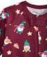 Фото #2 товара Baby Gnomes Cotton Footed Pajamas, Created for Macy's