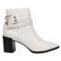 Matisse Slopes Booties Womens White Casual Boots SLOPES-WHT