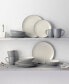 Colorwave Coupe 16-Pc. Dinnerware Set, Service for 4