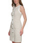 Women's Faux-Button-Front Sheath Dress