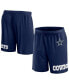 Фото #1 товара Men's Navy Dallas Cowboys Clincher Shorts