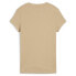 Фото #2 товара Puma Classics Ribbed Slim Logo Crew Neck Short Sleeve T-Shirt Womens Size M Cas