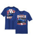 Фото #1 товара Men's Royal Kyle Busch Car T-shirt