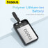 Фото #13 товара Портативный зарядник Baseus Magnetic Mini Powerbank 10000mAh 20W с кабелем Lightning для iPhone 0.3м черный