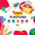 JOVI Modeling Clay Pack Of Vegetable-Based Plasticine 18 Bars Of 50 Grams Natural Colors