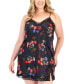 Фото #3 товара Plus Size Floral Chemise, Created for Macy's