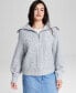 Фото #1 товара Women's Cable 1/4 Sweater, Created for Macy's