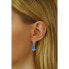 Silver Clarissa Earrings with Swiss Blue Topaz and Brilliance Zirconia JJJ1267ETS