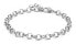 Elegant silver bracelet for Storie pendants RZB015