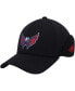 Фото #2 товара Men's Black Washington Capitals Earflap Flex Hat