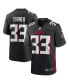 Фото #1 товара Men's Michael Turner Black Atlanta Falcons Game Retired Player Jersey