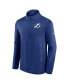 Фото #3 товара Men's Blue Tampa Bay Lightning Authentic Pro Rink Fleece Full-Zip Jacket