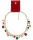 Фото #4 товара Holiday Lane charter Club Gold-Tone Garland Statement Necklace, 18" + 3" extender, Created for Macy's