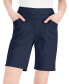 Women's Mid Rise Pull-On Bermuda Shorts, Created for Macy's