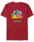 ფოტო #1 პროდუქტის Men's Gotta Catch Eeveelutions Short Sleeve T-shirt