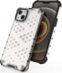 Фото #9 товара Hurtel Honeycomb etui pancerny pokrowiec z żelową ramką iPhone 13 czerwony