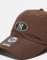 Фото #2 товара 47 Brand NY Yankees mini logo nylon cap in brown