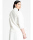 ფოტო #3 პროდუქტის Plus Size Three Quarter Sleeve Turtleneck Sweater