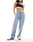 Фото #1 товара Calvin Klein Jeans 90s straight jeans in light wash