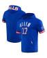 Фото #1 товара Men's Josh Allen Royal Buffalo Bills Player Name and Number Hoodie T-shirt
