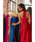 Фото #6 товара Women's Halter-Neck Sleeveless Satin Gown