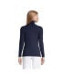 Women's Lightweight Jersey Skimming Long Sleeve Turtleneck