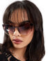 Фото #4 товара Le Specs armada round sunglasses in tortoiseshell