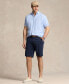 Men's Relaxed-Fit Solid Button-Down Linen Shirt