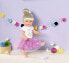 Фото #2 товара Zapf Dolly Moda Unicorn Shirt with Tutu 43cm, Doll clothes set, 3 yr(s), 80 g