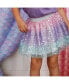 ფოტო #5 პროდუქტის Little and Big Girls Sparkling Mermaid Tutu Skirt