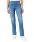 Фото #1 товара Women's Shape Effect Pull-On Straight-Leg Jeans