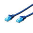 Фото #2 товара Digitus DK-1512-020/B сетевой кабель 2 m Cat5e U/UTP (UTP) Синий