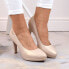 Фото #4 товара Sergio Leone W SK53N beige high-heeled and platform pumps