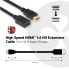 Club 3D High Speed HDMI™ 1.4 HD Extension Cable 5m/16ft Male/Female - 5 m - HDMI Type A (Standard) - HDMI Type A (Standard) - 3D - 10.2 Gbit/s - Black