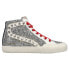 Фото #2 товара Vintage Havana Shay Glitter High Top Womens Silver Sneakers Casual Shoes SHAY-0