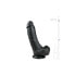 Фото #4 товара Realistic Dildo Black - 20 cm