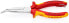 KNIPEX 26 26 200 T - Needle-nose pliers - 2.5 mm - 7.3 cm - Chromium-vanadium steel - Orange - Red - 200 mm