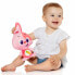 Soft toy with sounds Moltó Gusy luz Baby Bunny Pink 7,5 cm