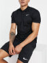 Nike Golf Victory chest Swoosh polo in black