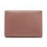 Черный мужской кошелек Peterson Women's Small Leather Wallet with Clip Розовый, EMPTY - фото #1