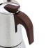 Italian Coffee Pot Quid Milan Metal 12 Cups