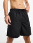 Фото #1 товара New Look cargo swim short in black